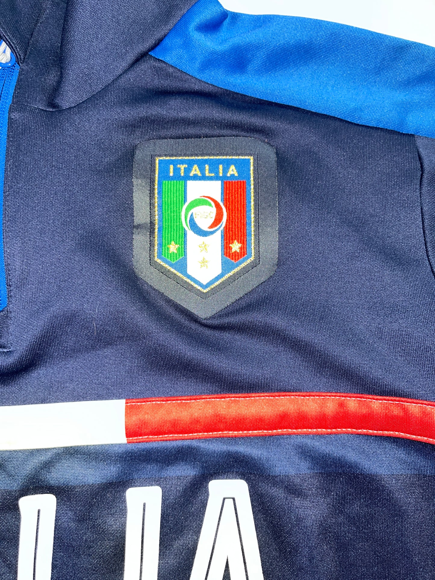 Camisola Puma Half-Zip Retro da Seleção Italiana 2016/17 Tamanho M
