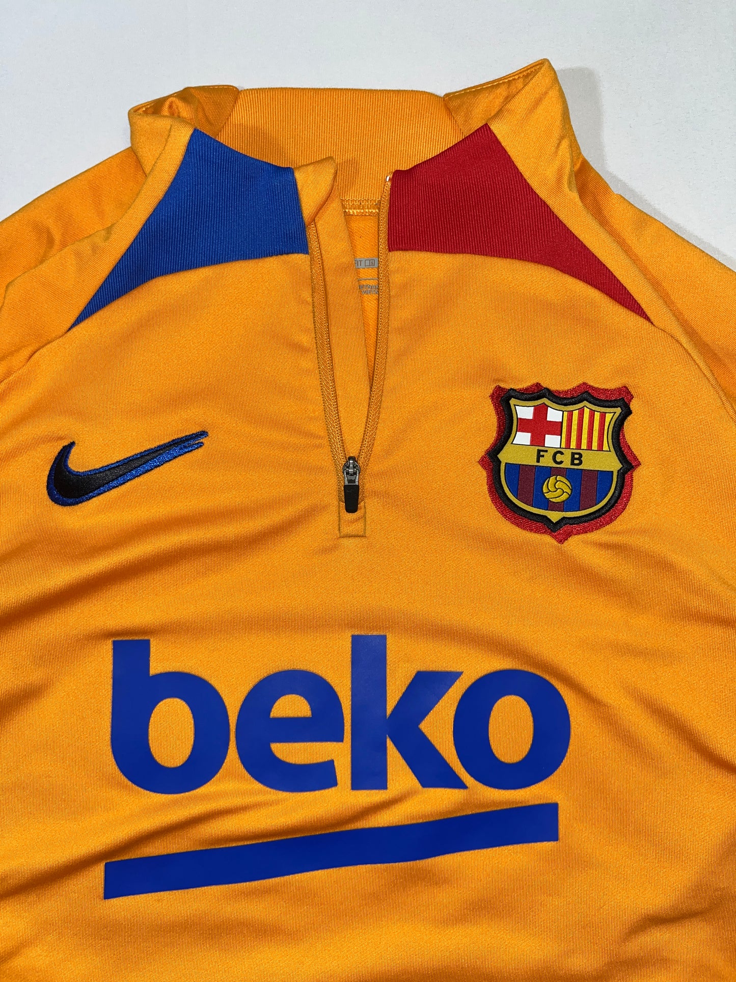 Camisola Nike Barcelona 2021/22 Half-Zip Tamanho S