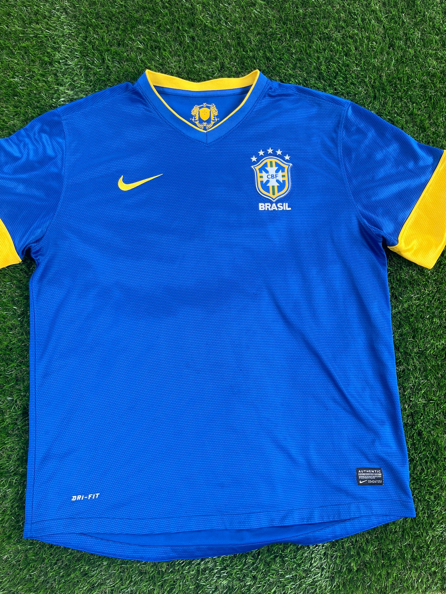 Camisola Secundária Brasil 2012/13 Grade B - L