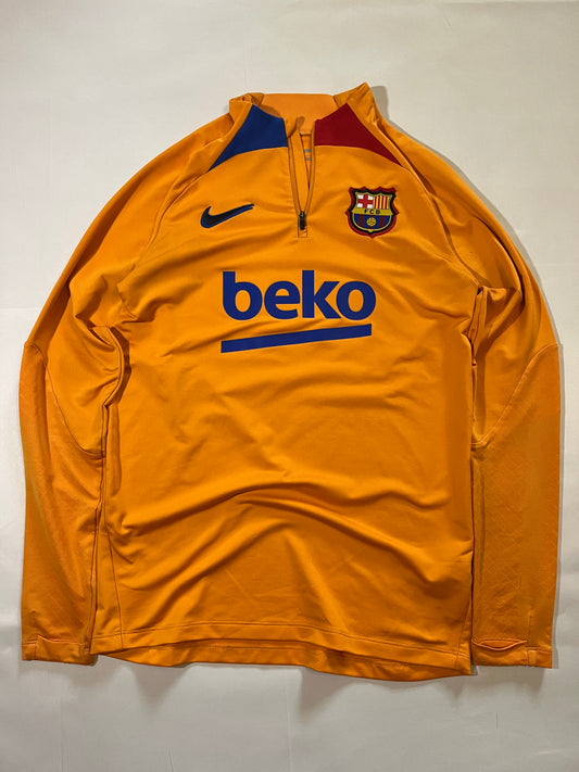 Camisola Nike Barcelona 2021/22 Half-Zip Tamanho S