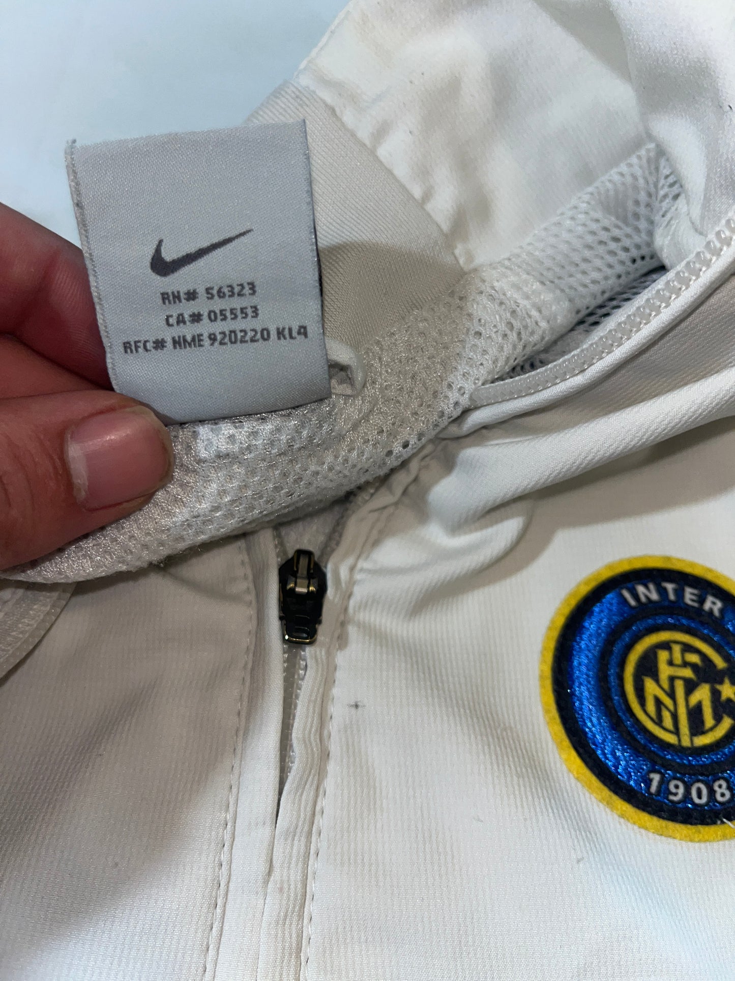 Casaco Nike Inter Milão 2005/06 Tamanho S